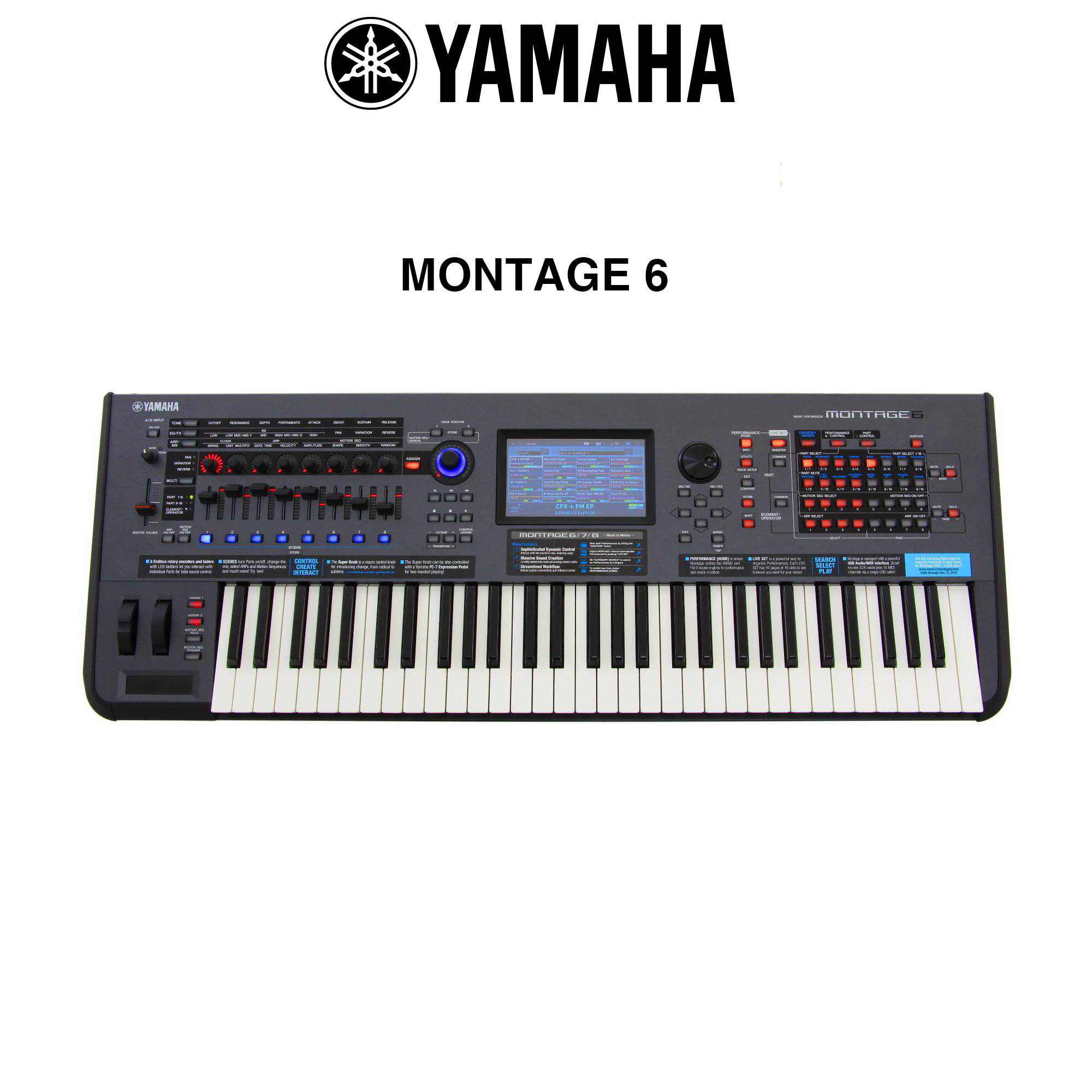 Yamaha Montage 6 61-Key